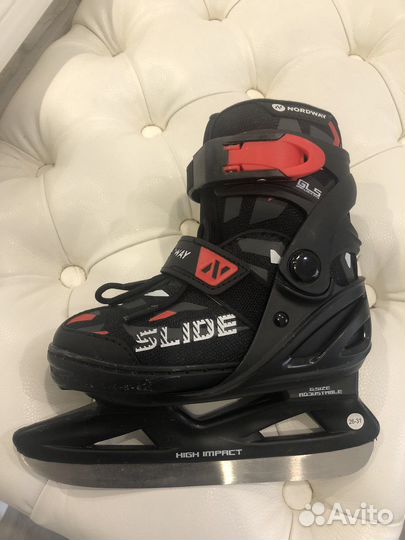 Коньки Nordway детские раздвижные 26 31