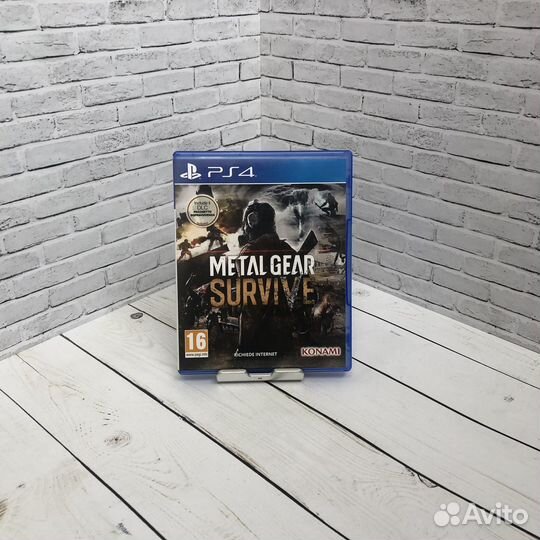 Диск PS4 Metal Gear Survive
