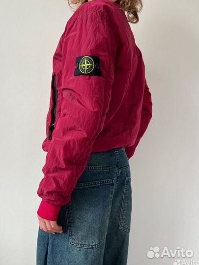 Бомбер Stone island Junior Nylon