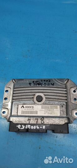 Эбу (блок управления) двигателя Renault Megane II