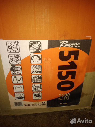 Пылесос моющий VAX 5110 Rapide Plus комплектный