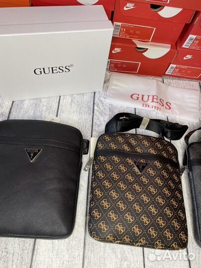 Сумки мужские Guess