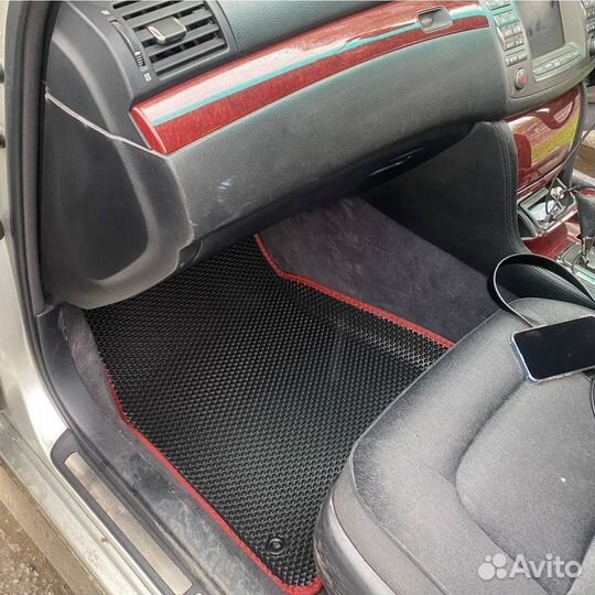 Коврики EVA 3Д на Брэвис серый+черный