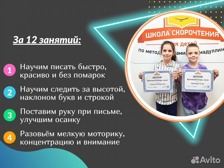 Каллиграфия + Скорочтение с гарантией результата