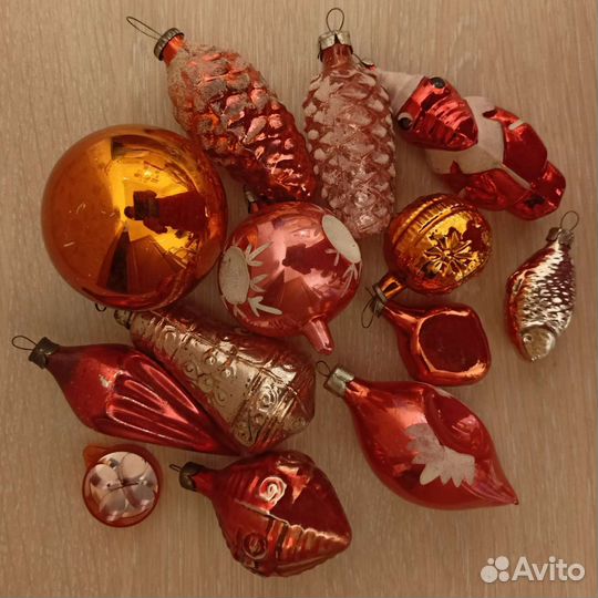 Елочные игрушки СССР