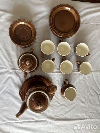 Набор посуды из керамики
