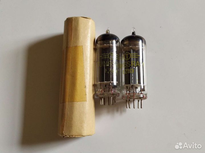 Радиолампы Tungsram EZ80