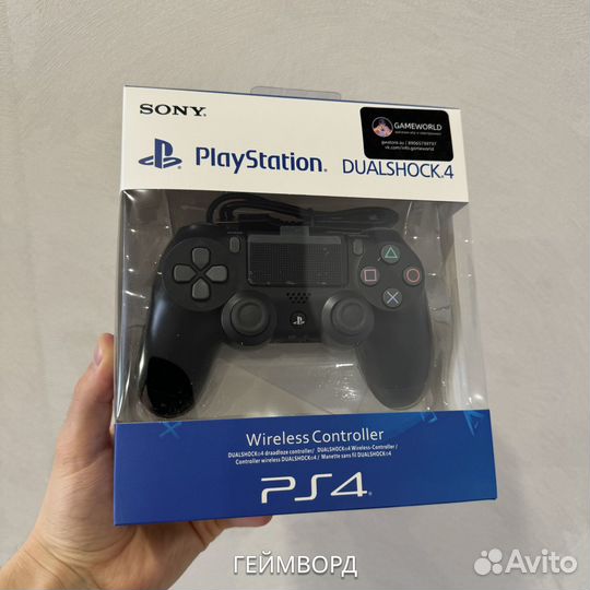 Геймпад Dualshock 4 для PS4/PC/Телефона Черный