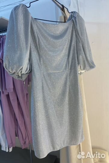 Блестящее платье