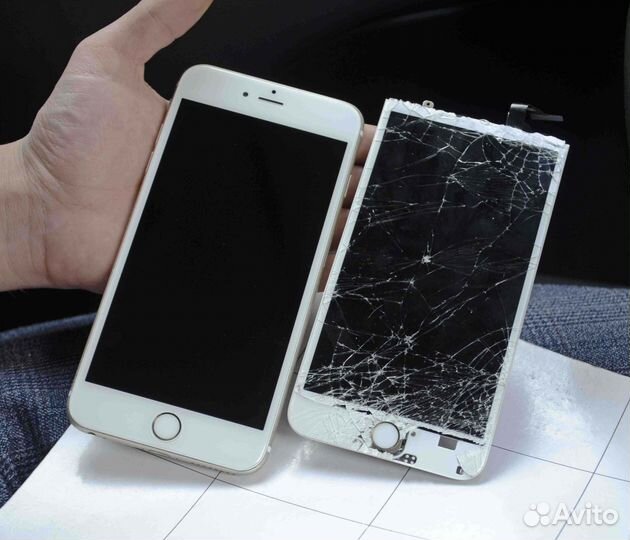 Замена дисплея на iPhone/android