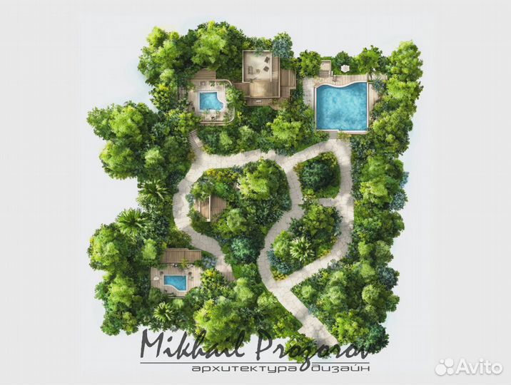 Ландшафтный дизайнер. Чертежи в подарок