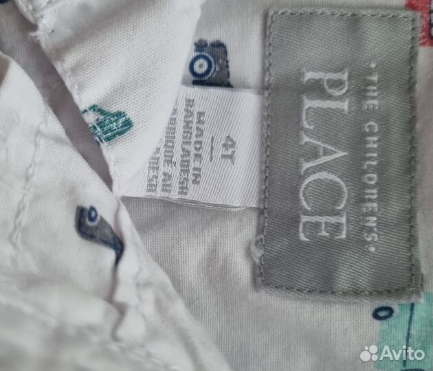 Рубашки пакетом Джимбори Чилдренплейс Oldnavy 3-4г