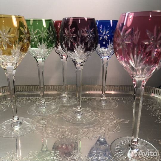 Фужеры хрустальные Германия