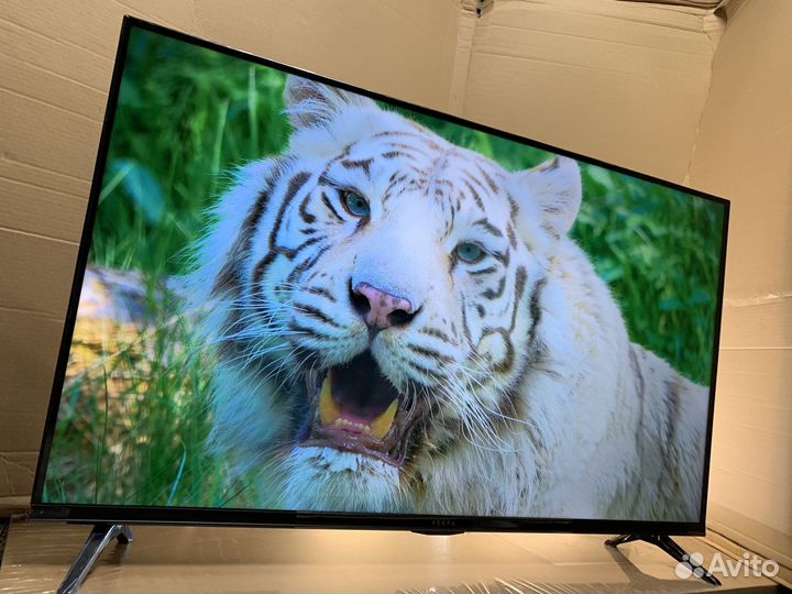 Новый Ultra HD телевизор 43 с Алисой +супер SMART