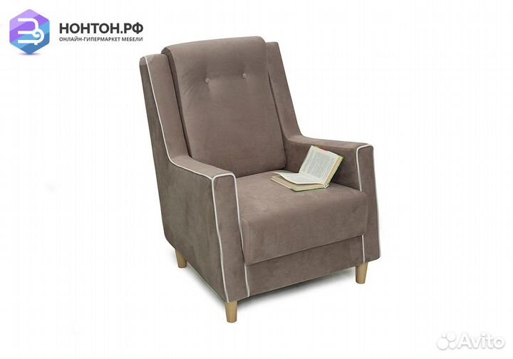 Кресло Айрин светло-коричневое