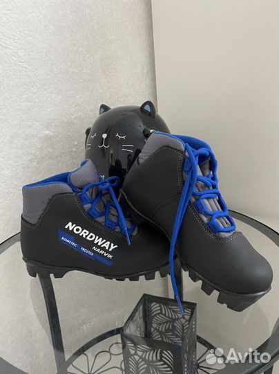 Лыжные ботинки nordway 33 размер (21 см)