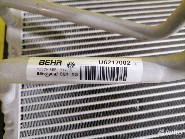 Радиатор печки Volkswagen Polo 2009-2020