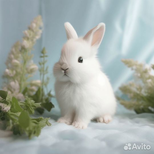 Декоративные карликовые кролики Гермелины