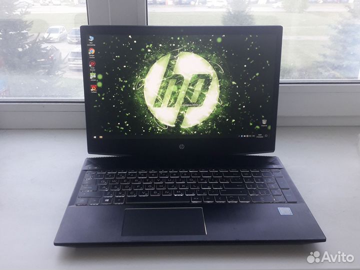 Игровой HP Gaming 15/i5 8gen/1050ti 4gb/ssd+hdd