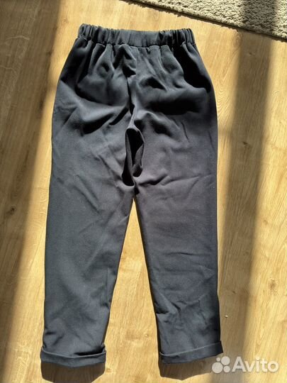 Брюки школьные для девочки 134 sela