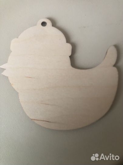 Деревянные подвесные птички