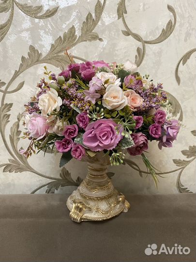 Искусственные цветы для декора