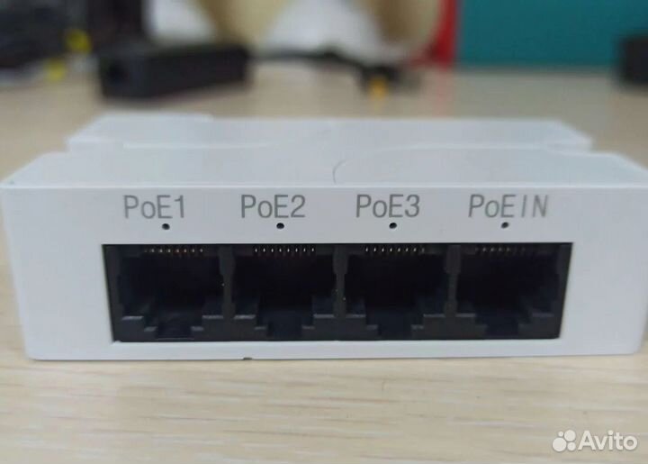 Преобразователь PoE коммутатор