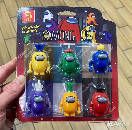 Лего Амонг Ас 6 фигурок