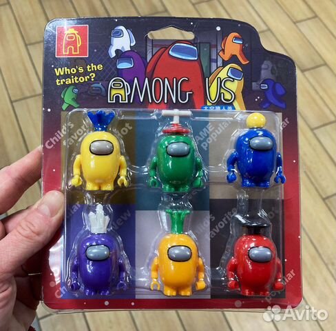 Лего Амонг Ас 6 фигурок