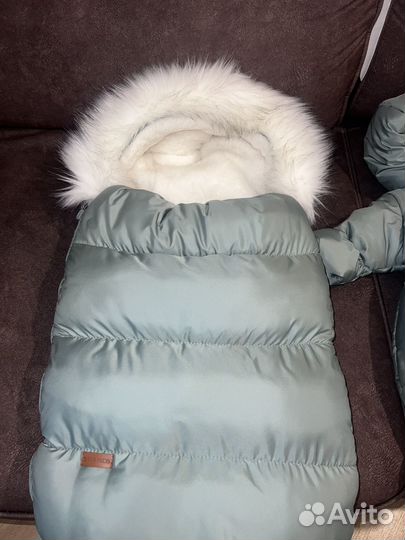 Зимний конверт в коляску