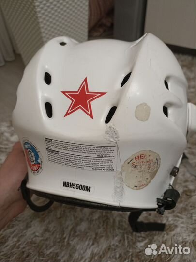 Шлем хоккейный взрослый