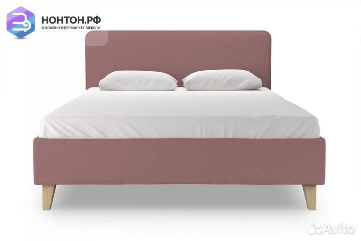 Кровать Харли розовая