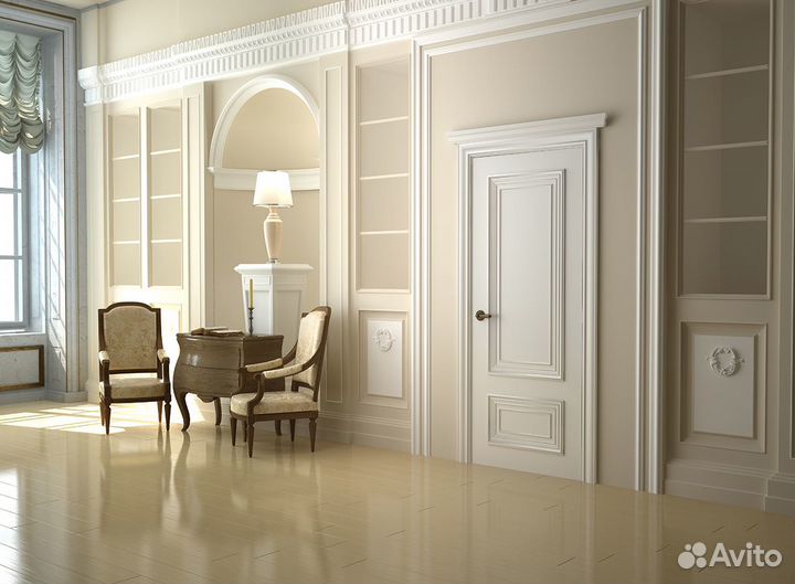 Двери межкомнатные новые с установкой