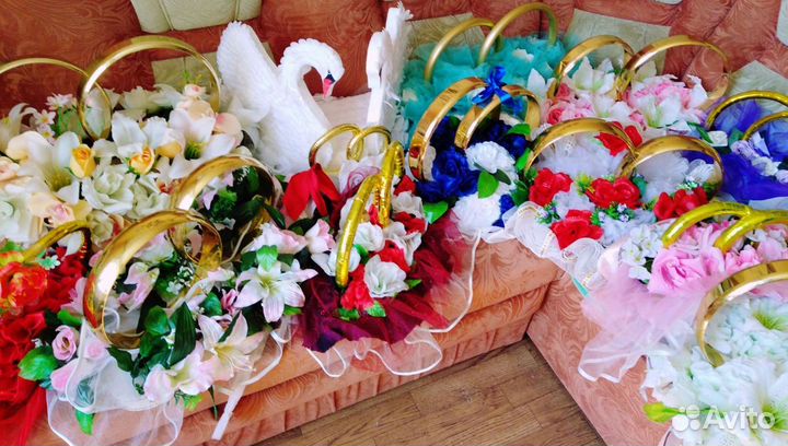 Свадебные украшения на машины