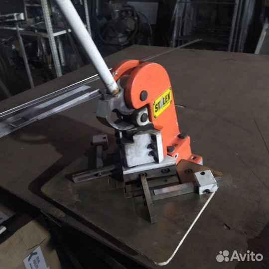 Участок для работы с оцинкованным листом