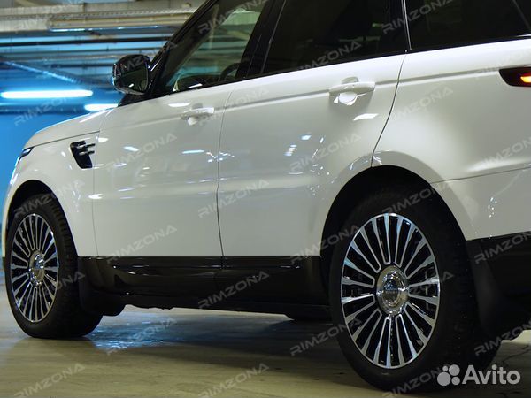 Кованые диски R21 на Range Rover Sport