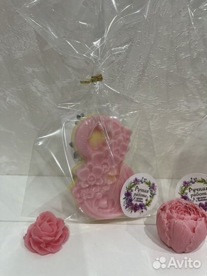 Мыло ручной работы на 8 марта