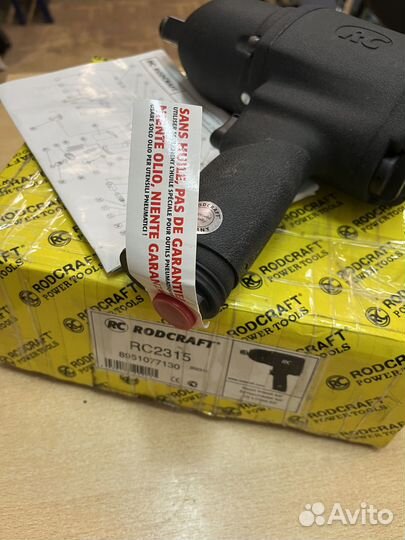 Пневмогайковерт ударный rodcraft RC2315 3/4