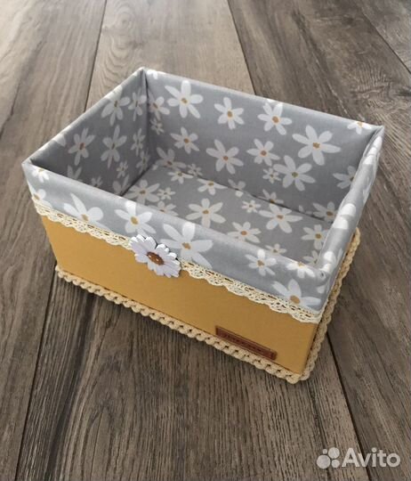 Интерьерные коробочки-органайзеры