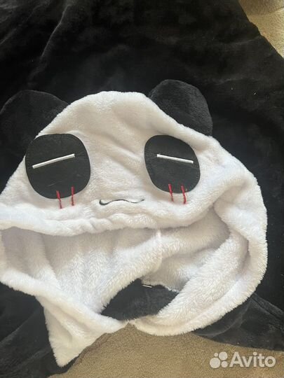 Кигуруми панда черный