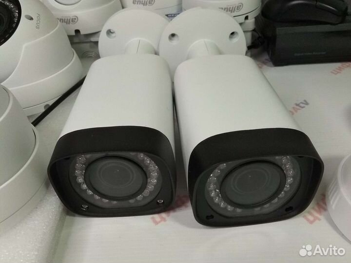 Комплект видеонаблюдения 23 Камеры IP/CVI/микрофон