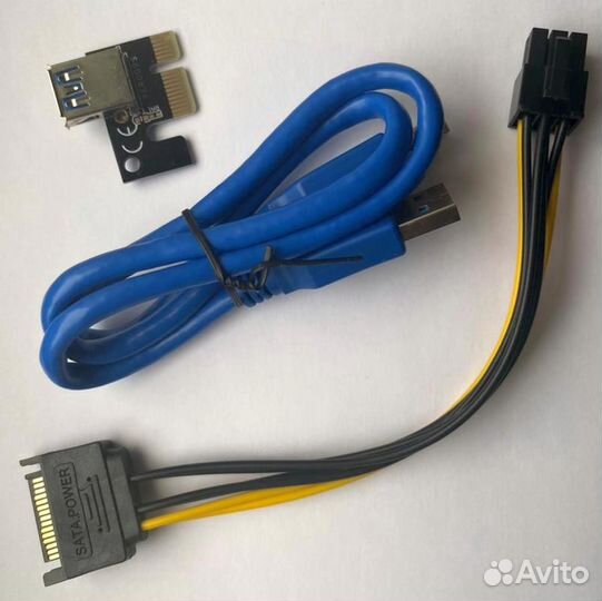 Райзер PCI-E 006c новые для майнинга