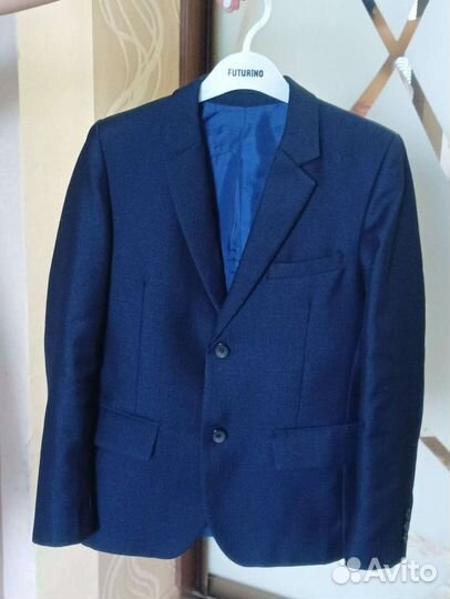 Пиджак для мальчика 140