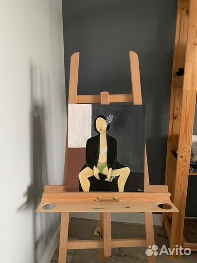 Картина акрилом на холсте