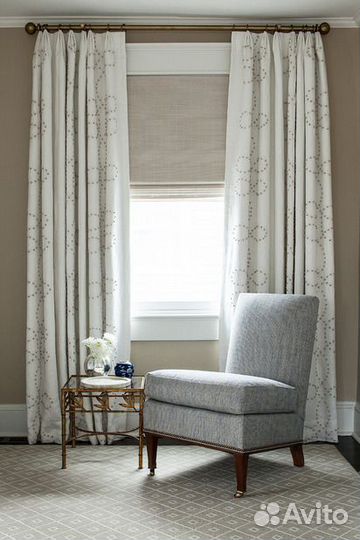 Шторы, римские шторы