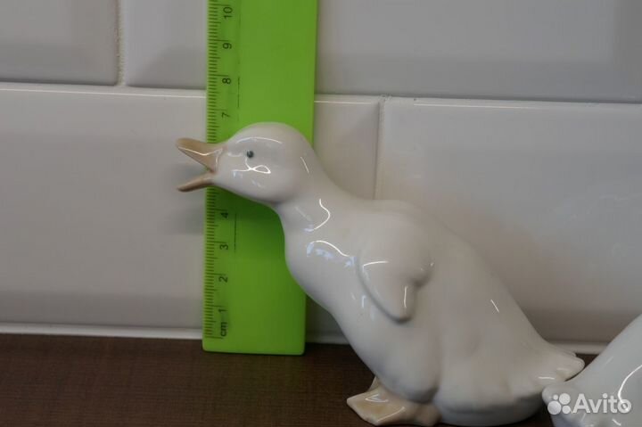 Фарфоровые статуэтки Утки. Lladro NAO. Испания