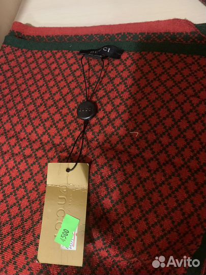 Шапка и шарф оригинал Gucci