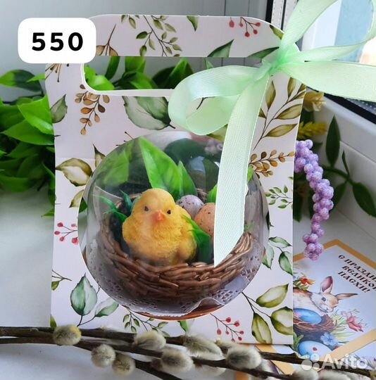 Шоколад ручной работы на Пасху, подарок, декор