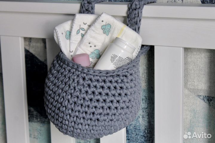 Органайзер для кроватки, корзинка