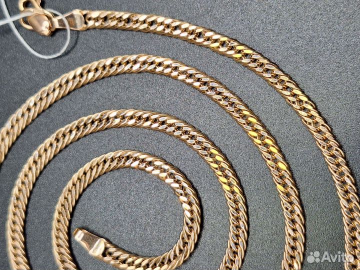 Золотая цепь 585 пробы